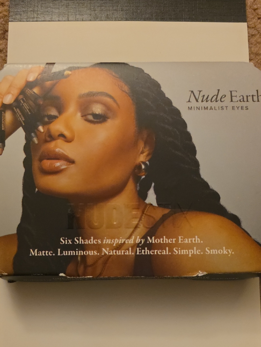 Nudestix  Nude Earth Minimalist Eyes- Warm Brown & Gold Shades